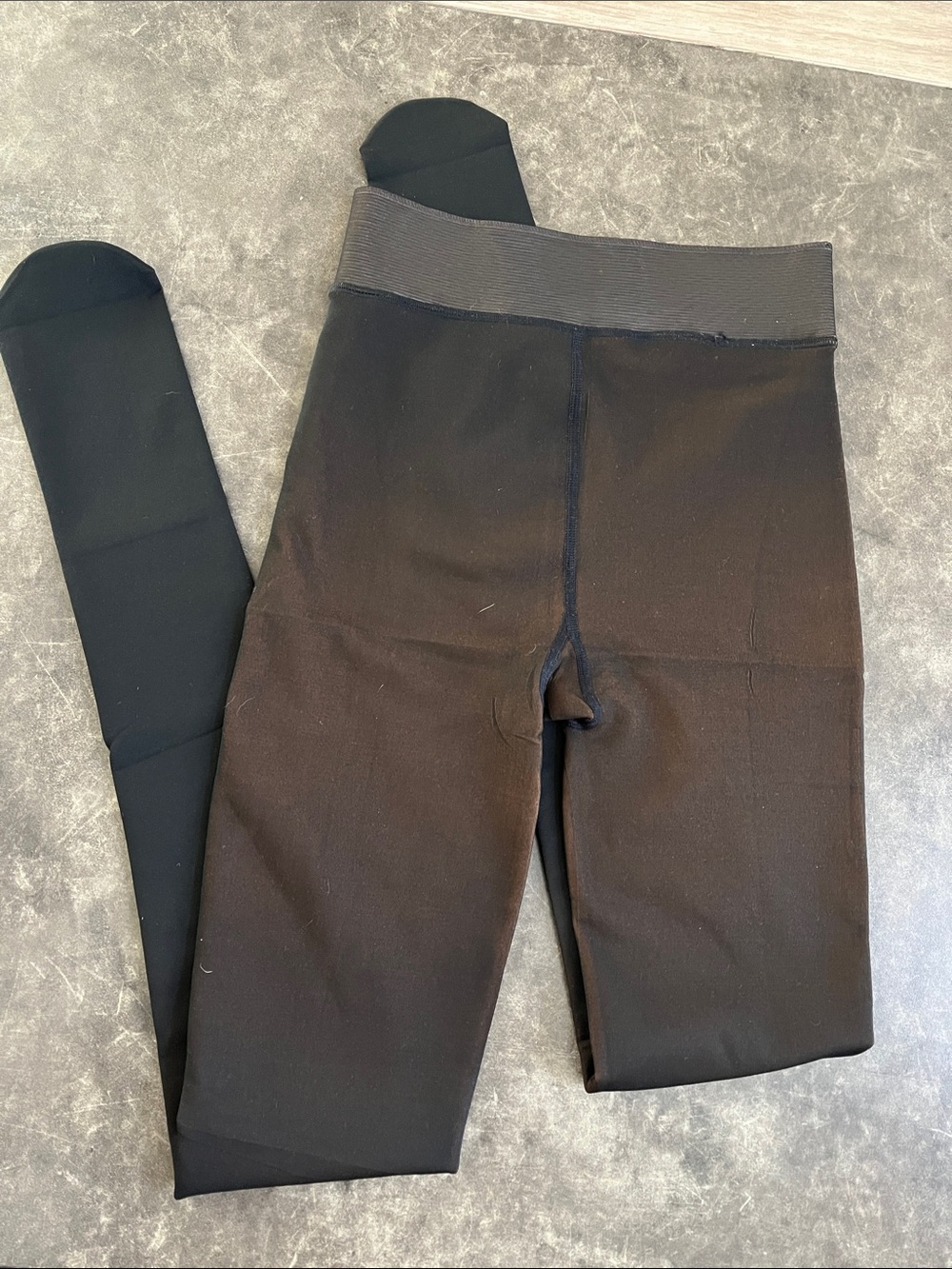 Fleece lined tights